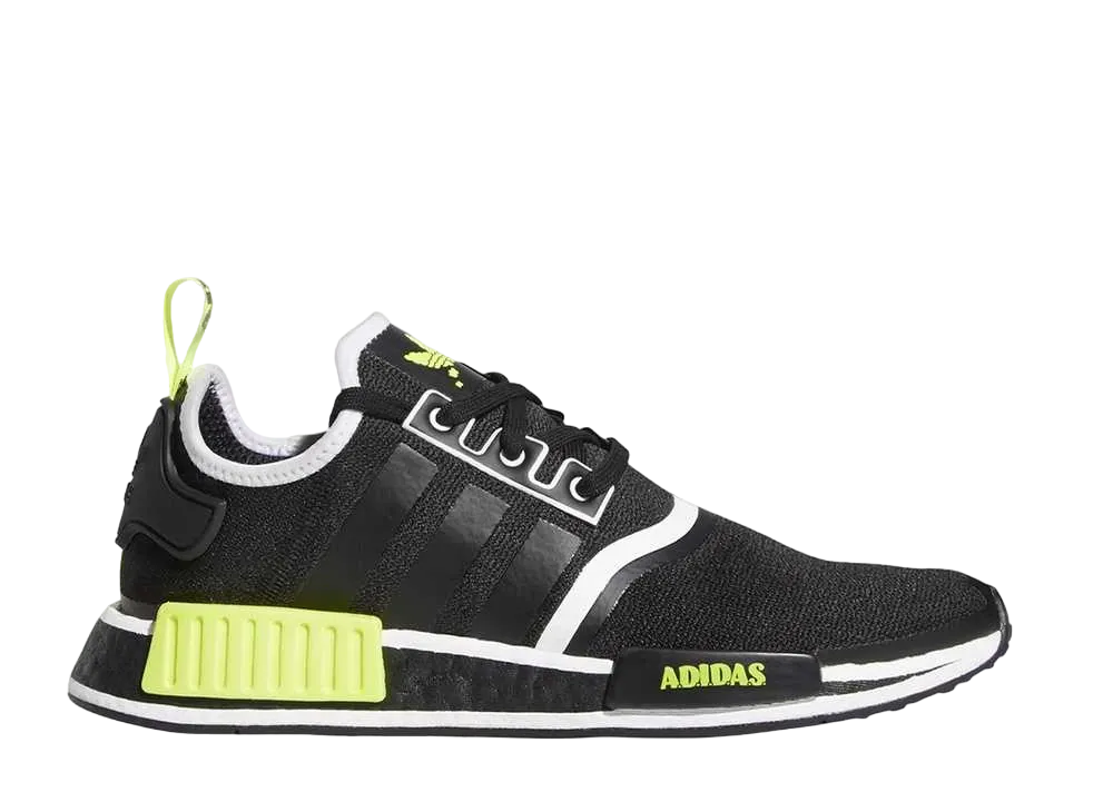 アディダス エヌ エム ディー R1 "ブラック ソーラー イエロー"