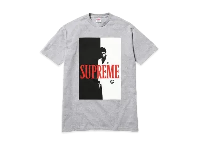 Supreme Scarface Split Tee "Hether Grey"