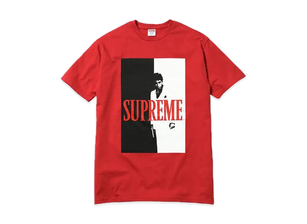 Supreme Scarface Split Tee "Red"