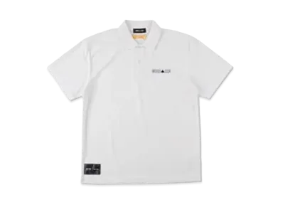 WIND AND SEA x THRASHER magazine S/S Polo "White"