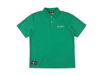 WIND AND SEA x THRASHER magazine S/S Polo "Green"