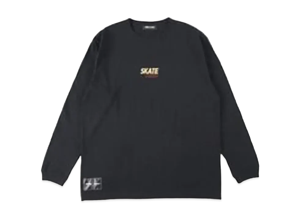 WIND AND SEA x THRASHER magazine (S_E_A) L/S Tee "Black"