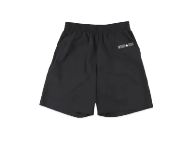 WIND AND SEA x THRASHER magazine Nylon Shorts "Black"