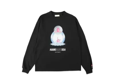 WIND AND SEA WDS x HANGOVERZ Balloon L/S t-shirt "Black"