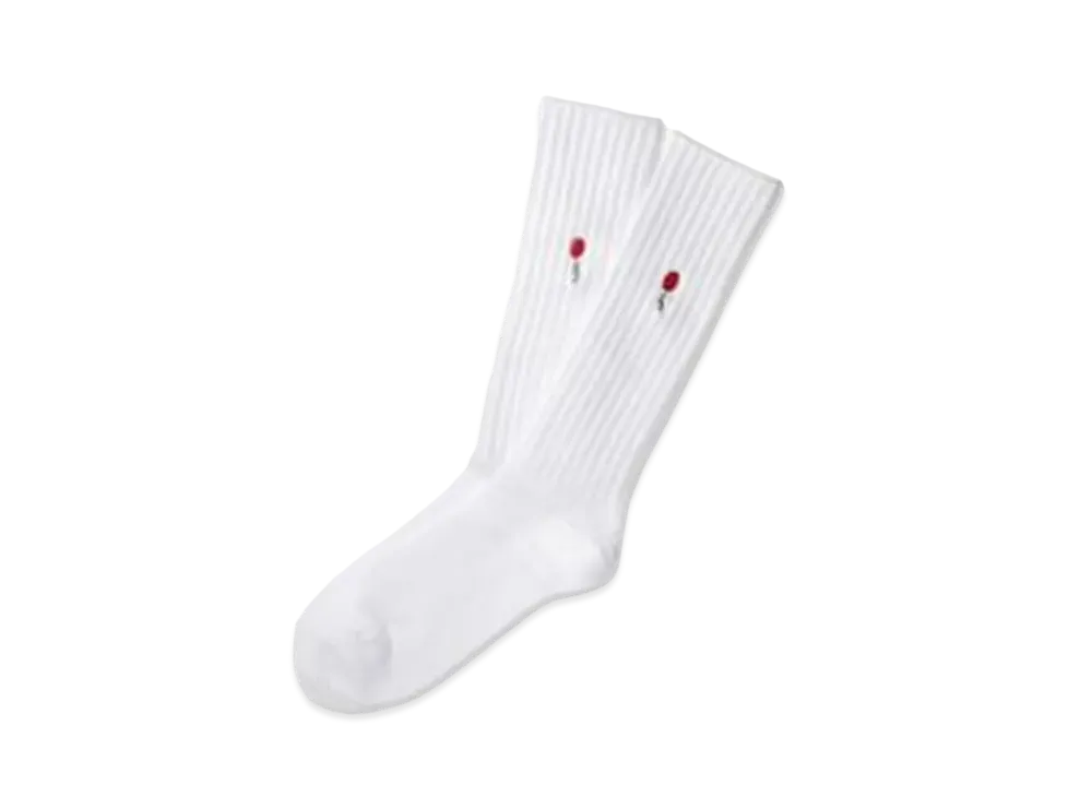 WIND AND SEA WDS x HANGOVERZ Balloon Long Sox "White"