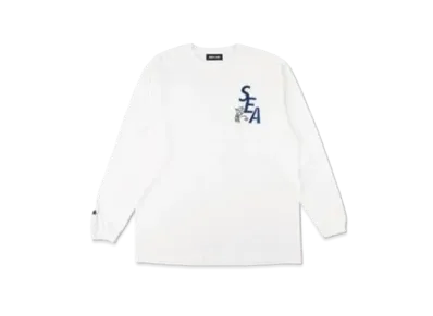WIND AND SEA x STUDIO 33 L/S T-shirt "White"