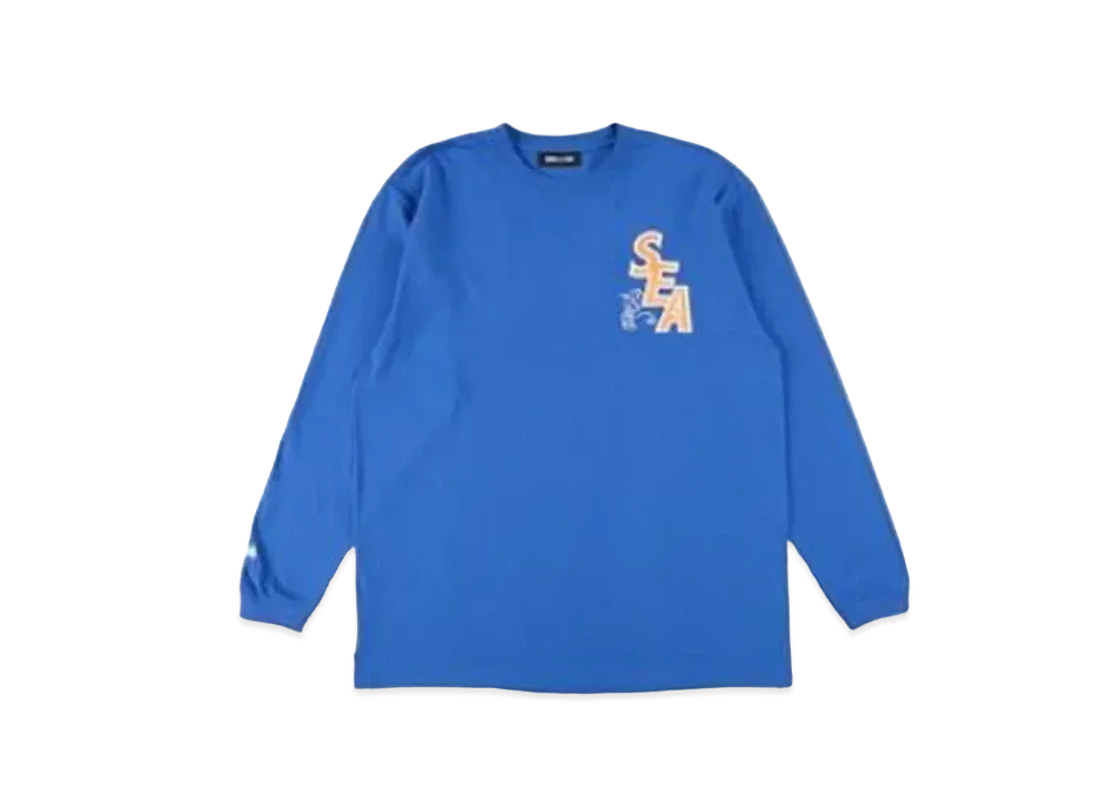 WIND AND SEA x STUDIO 33 L/S T-shirt "Blue"