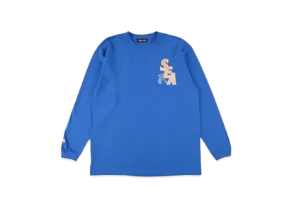 WIND AND SEA x STUDIO 33 L/S T-shirt "Blue"