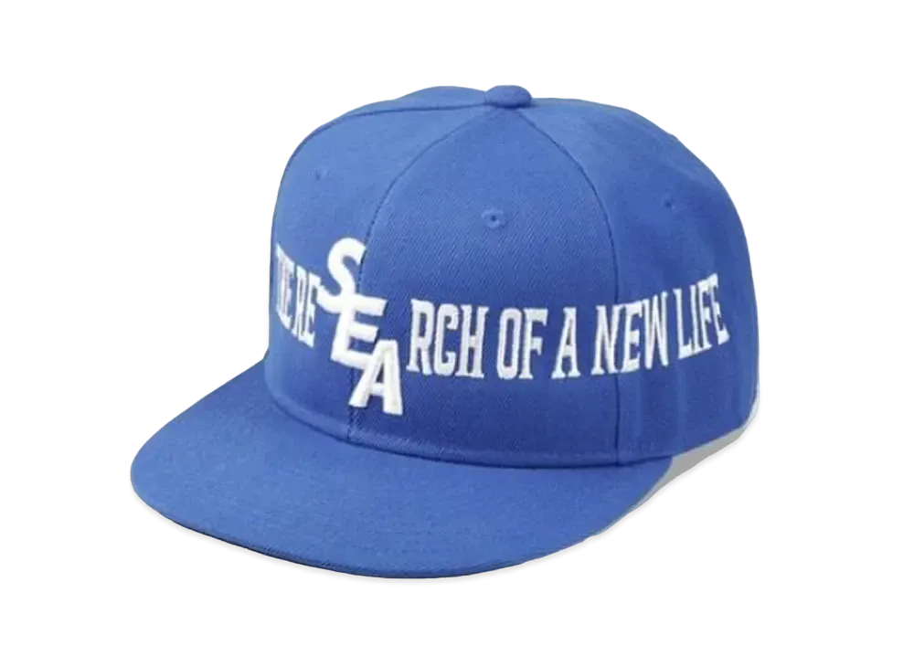 WIND AND SEA x STUDIO 33 LETTERED B.B CAP "Blue"