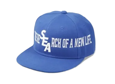 WIND AND SEA x STUDIO 33 LETTERED B.B CAP "Blue"
