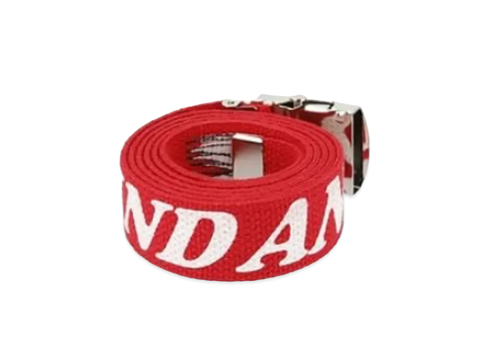 WIND AND SEA x STUDIO 33 GI Belt "Red"