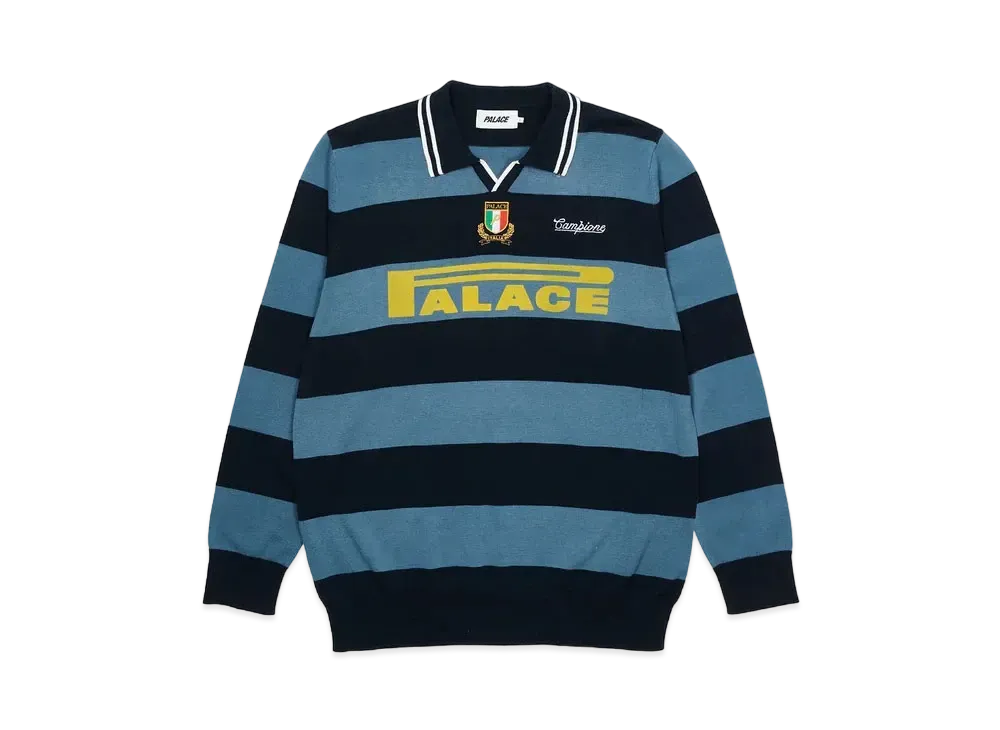 PALACE PALAZZO KNIT "Navy"