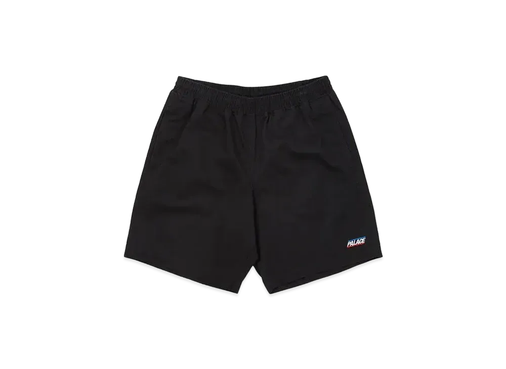 PALACE BASICALLY A WASHED COTTON SHORT "Black"