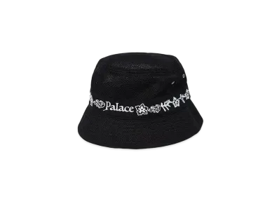 PALACE ALOHPAL BUCKET HAT "Black"