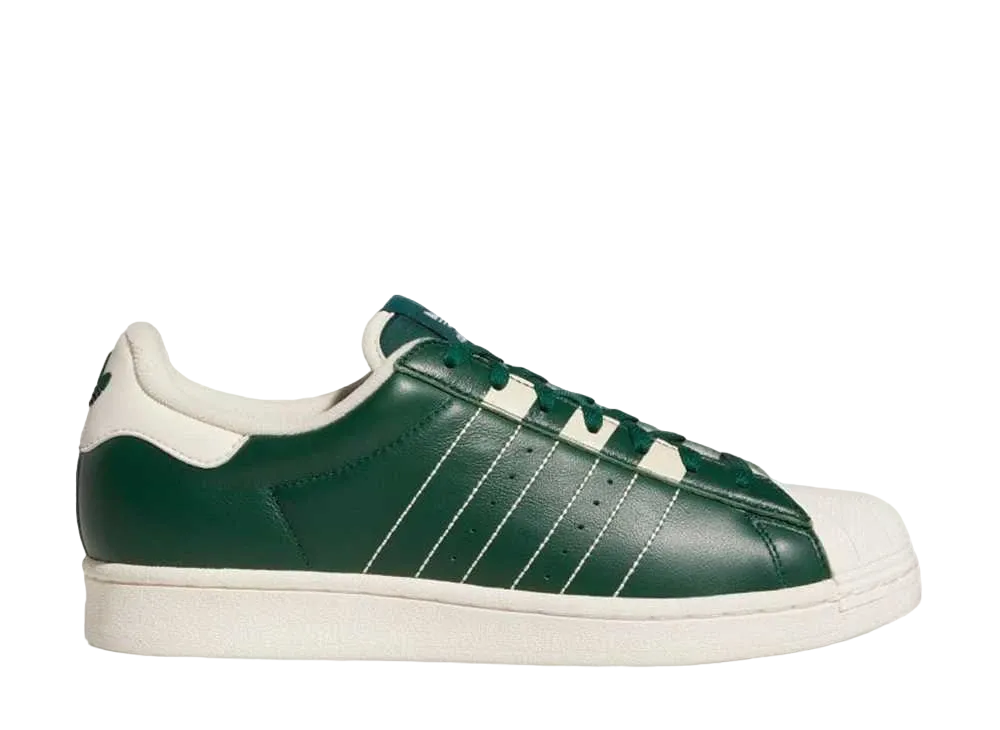 アディダス スーパースター "チーム ダークグリーン/クリーム ホワイト/クラウド ホワイト"