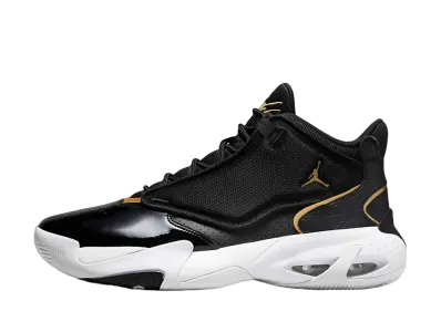 Nike Jordan Max Aura 4 "Black/White/Metallic Gold"