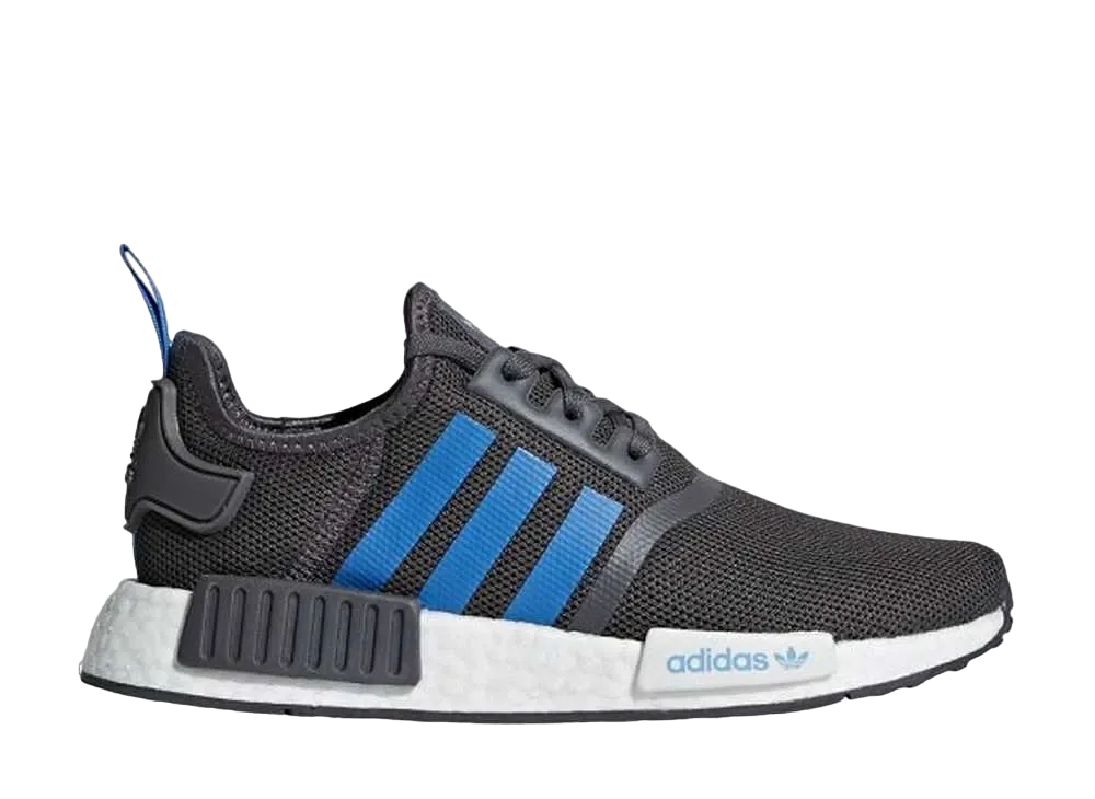 アディダス NMD R1 J "グレー ファイブ ブライト ブルー"