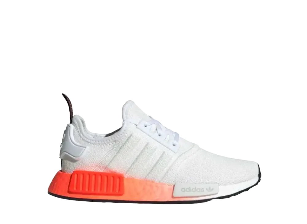 adidas GS NMD R1 "Cloud White/Solar Red"