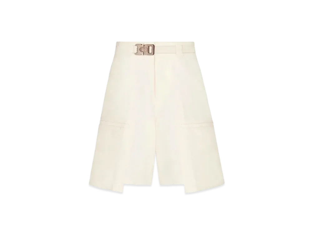 Dior x Cactus Jack Cargo Bermuda Short Pant "White"