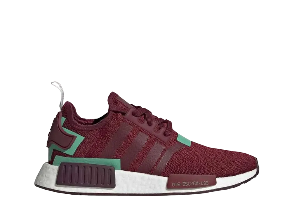 adidas Women's NMD R1 "Collegiate Burgundy/Hi Res Green"