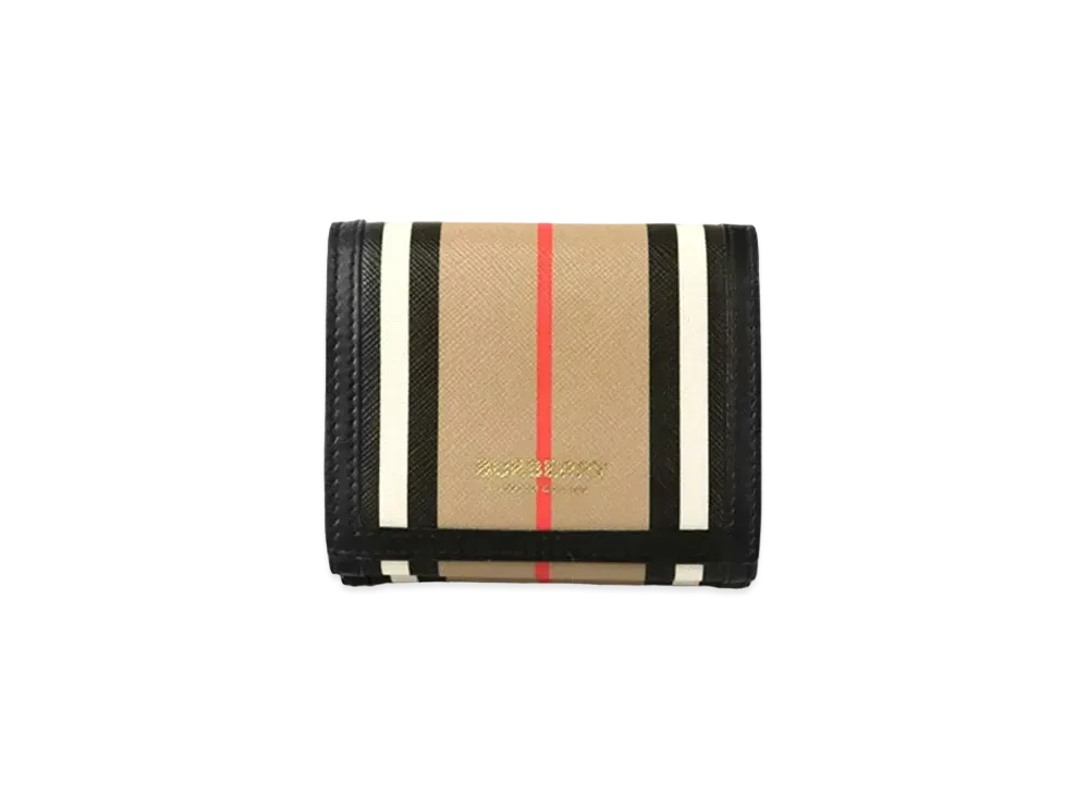 バーバリー ストライプ コンパクト ウォレット 8029619
