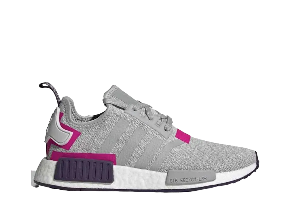 アディダス ウィメンズ エヌ エム ディー R1 "グレイ ショック ピンク"