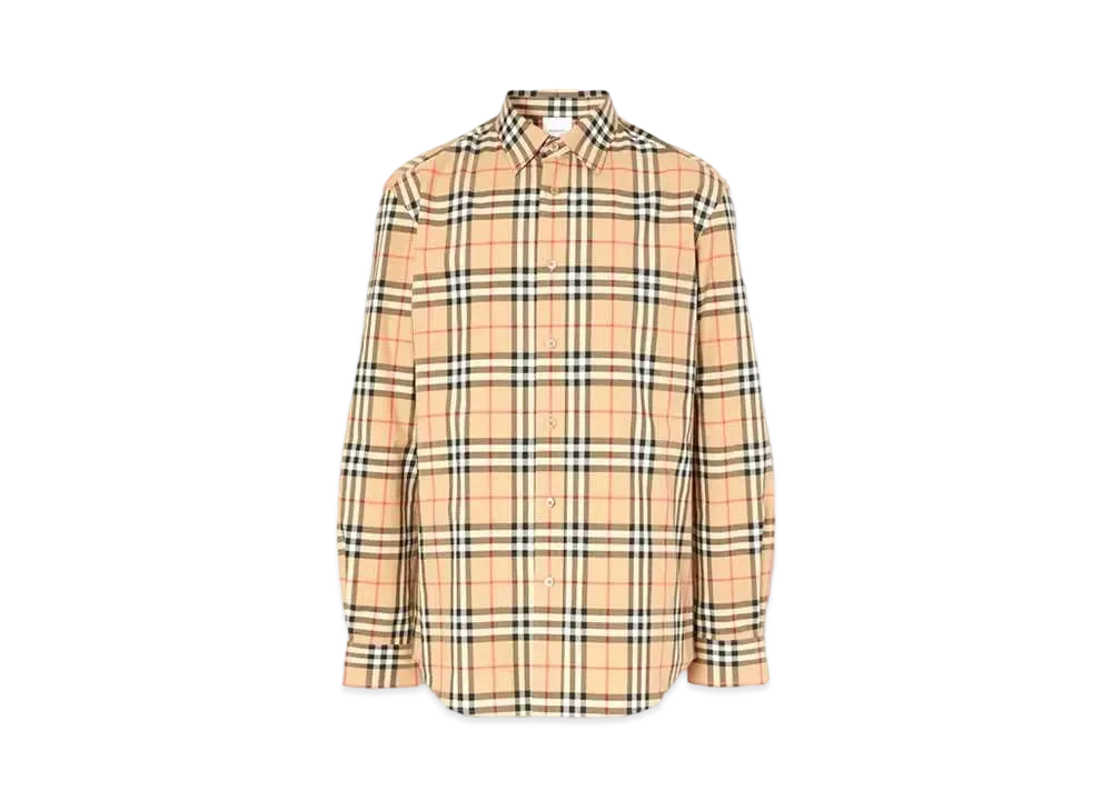 Burberry Logo Vintage Check Shirt "Beige"