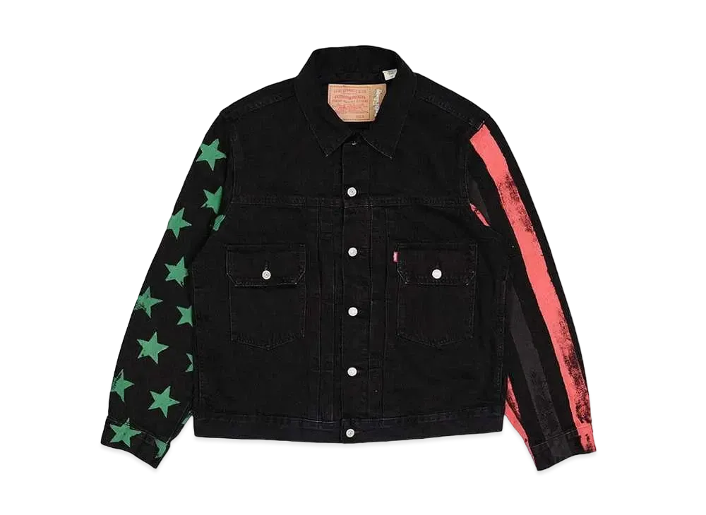 LEVI'S x Denim Tears x Cactus Plant Flea Market Denim Jacket "Black"