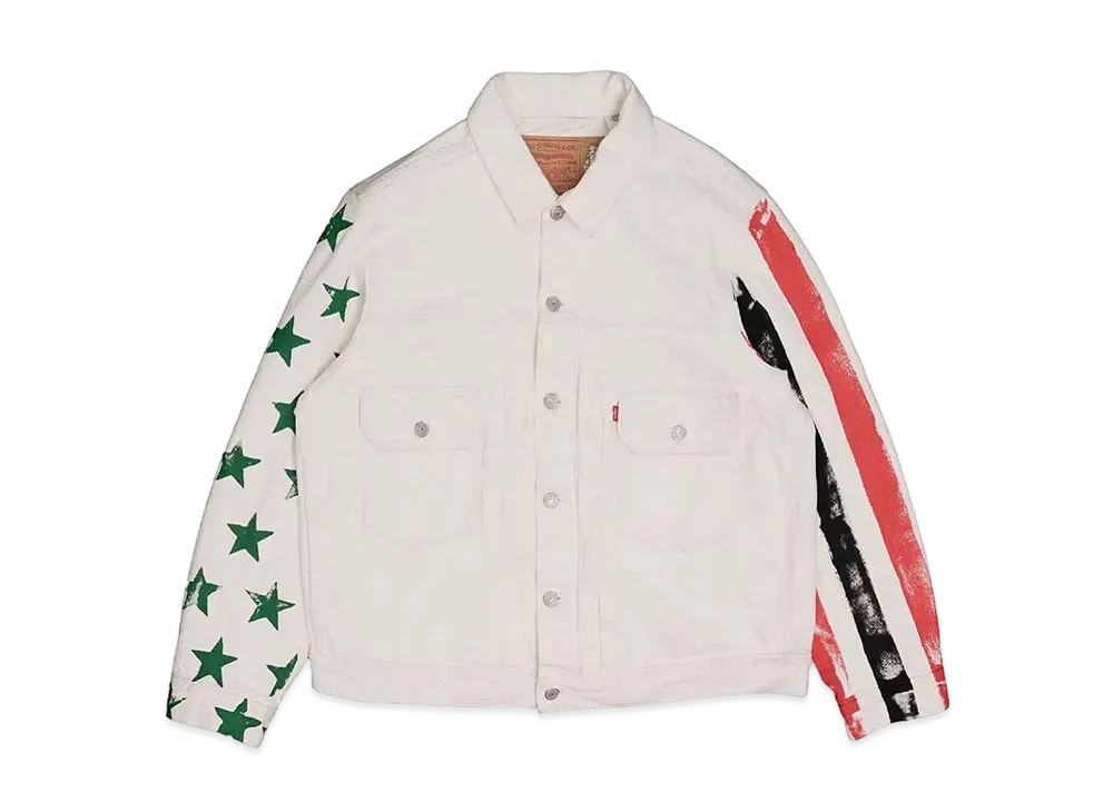 LEVI'S x Denim Tears x Cactus Plant Flea Market Denim Jacket "White"