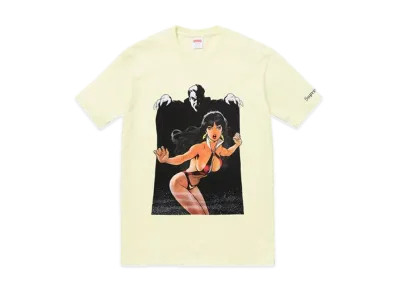 Supreme Vampirella Tee "Pale Yellow"