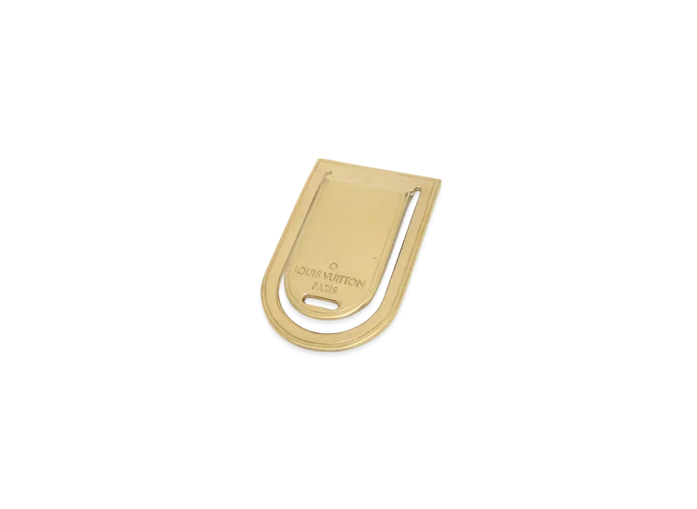 Louis Vuitton Address Porte Clip "Gold"
