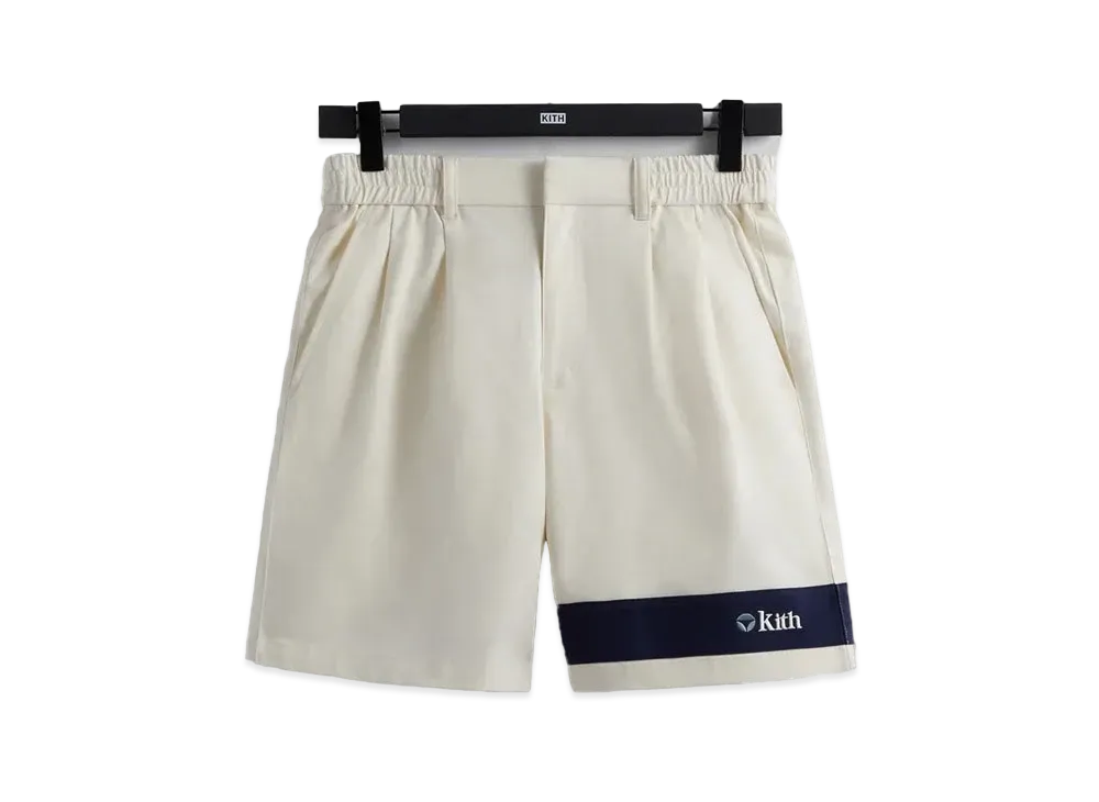 Kith x TaylorMade Scramble Shorts "White"