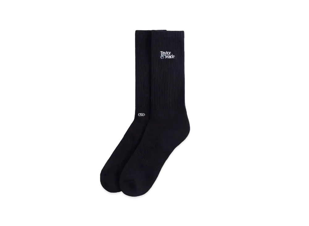 Kith x TaylorMade Socks "Black"