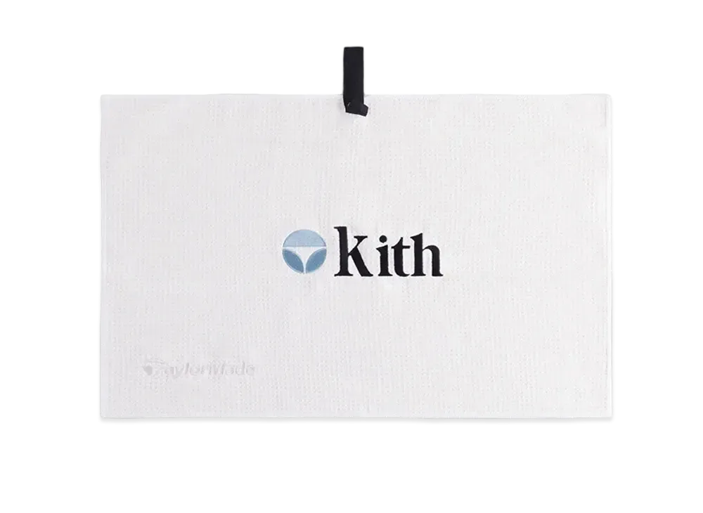 Kith x TaylorMade Cart Towel "White"