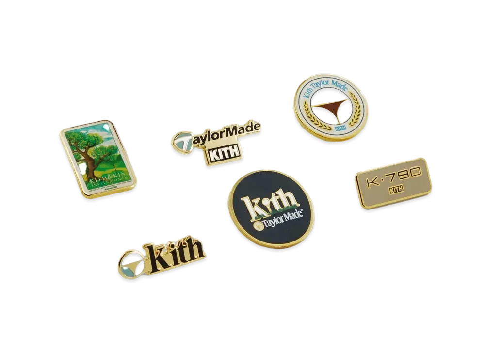 Kith x TaylorMade Enamel Pinset "Multi"