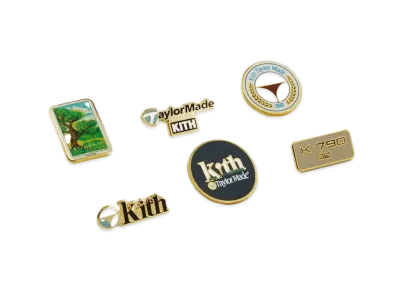 Kith x TaylorMade Enamel Pinset "Multi"