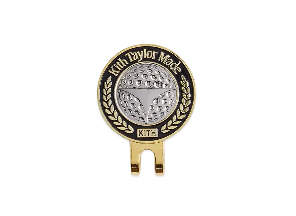 Kith x TaylorMade Hat Clip Ball Marker "Golden Yellow"