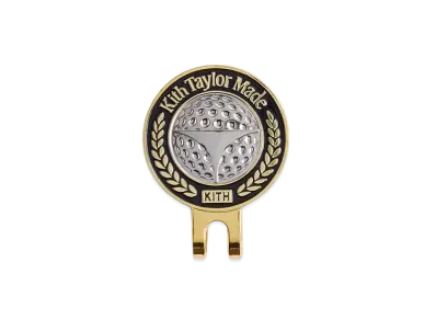 Kith x TaylorMade Hat Clip Ball Marker "Golden Yellow"