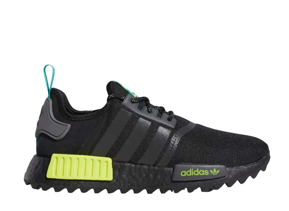 アディダス エヌ エム ディー R1 "コア ブラック/セミ ソーラー イエロー"