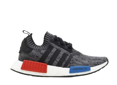 adidas NMD R1 Primeknit Friends And Family "Core Black/Lush Red"
