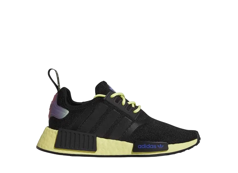 アディダス GS エヌ エム ディー R1 "ブラック パルス イエロー"