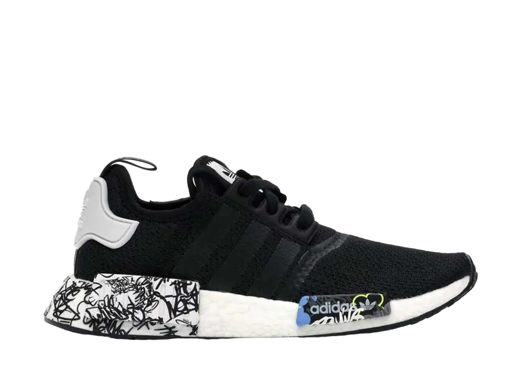 アディダス エヌ エム ディー R1 "ブラック グラフィティ"