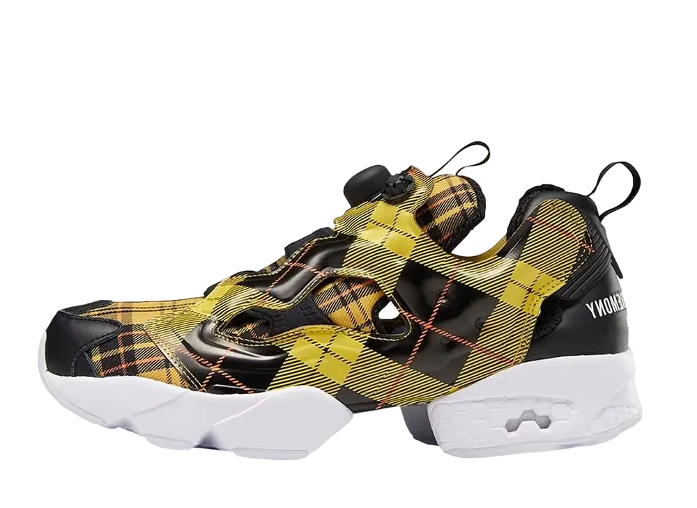 Reebok Instapump Fury Opening Ceremony "Plaid Yellow"