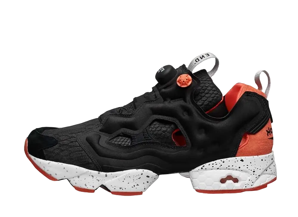 エンド × リーボック インスタポンプフューリー "ブラック サモン"