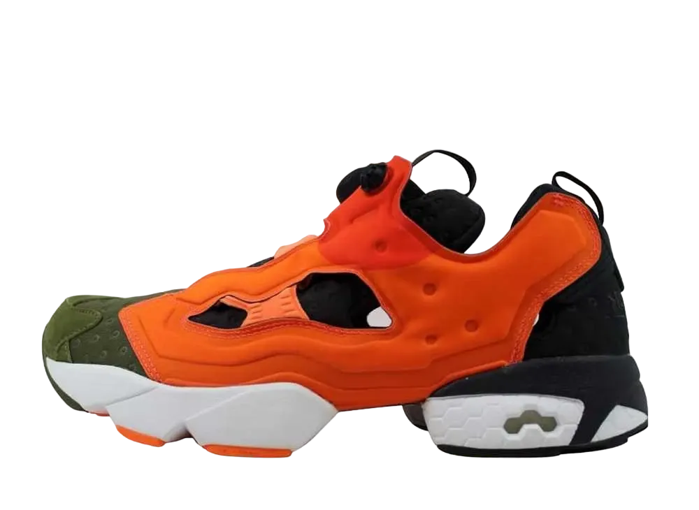 Reebok Instapump Fury ASYM "Canopy Green/Peach-Red"