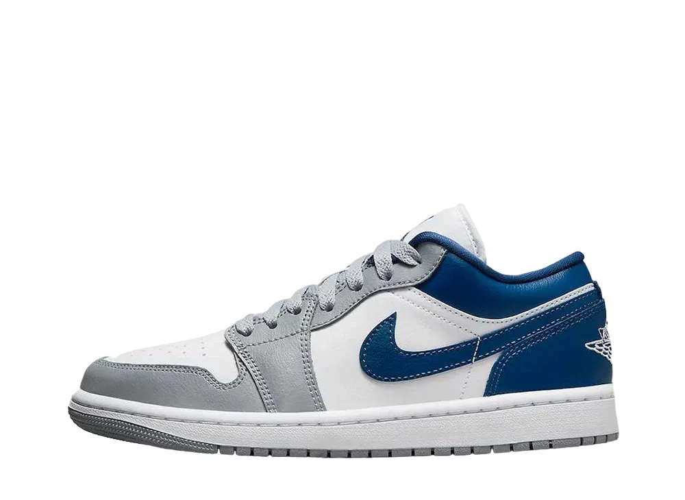 Nike Women's Air Jordan 1 Low "Grey and Blue"