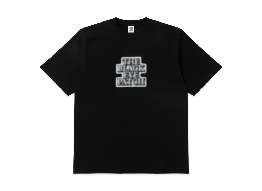 BlackEyePatch Blurred OG Label Tee "Black"