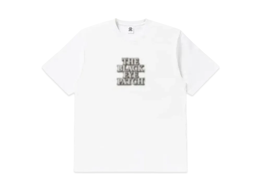 BlackEyePatch Blurred OG Label Tee "White"