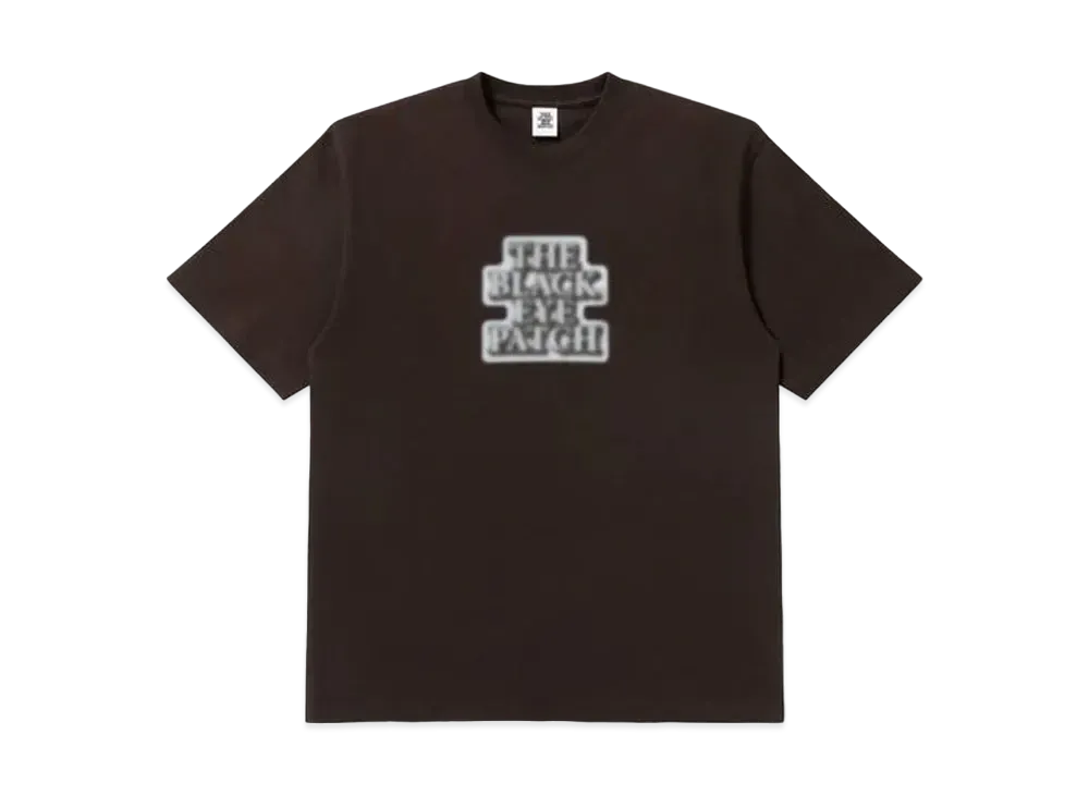 BlackEyePatch Blurred OG Label Tee "Brown"
