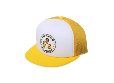 A BATHING APE MINIONS MESH CAP "Yellow"